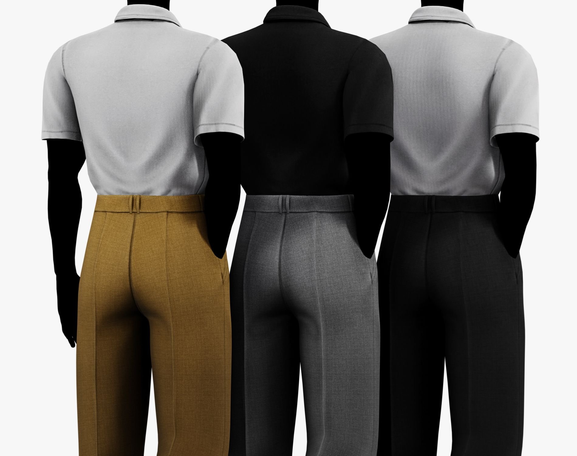 "El Patrón" Mafia Style - Men's Dress Pants + Short Sleeve Shirt | WOLVES STUDIO