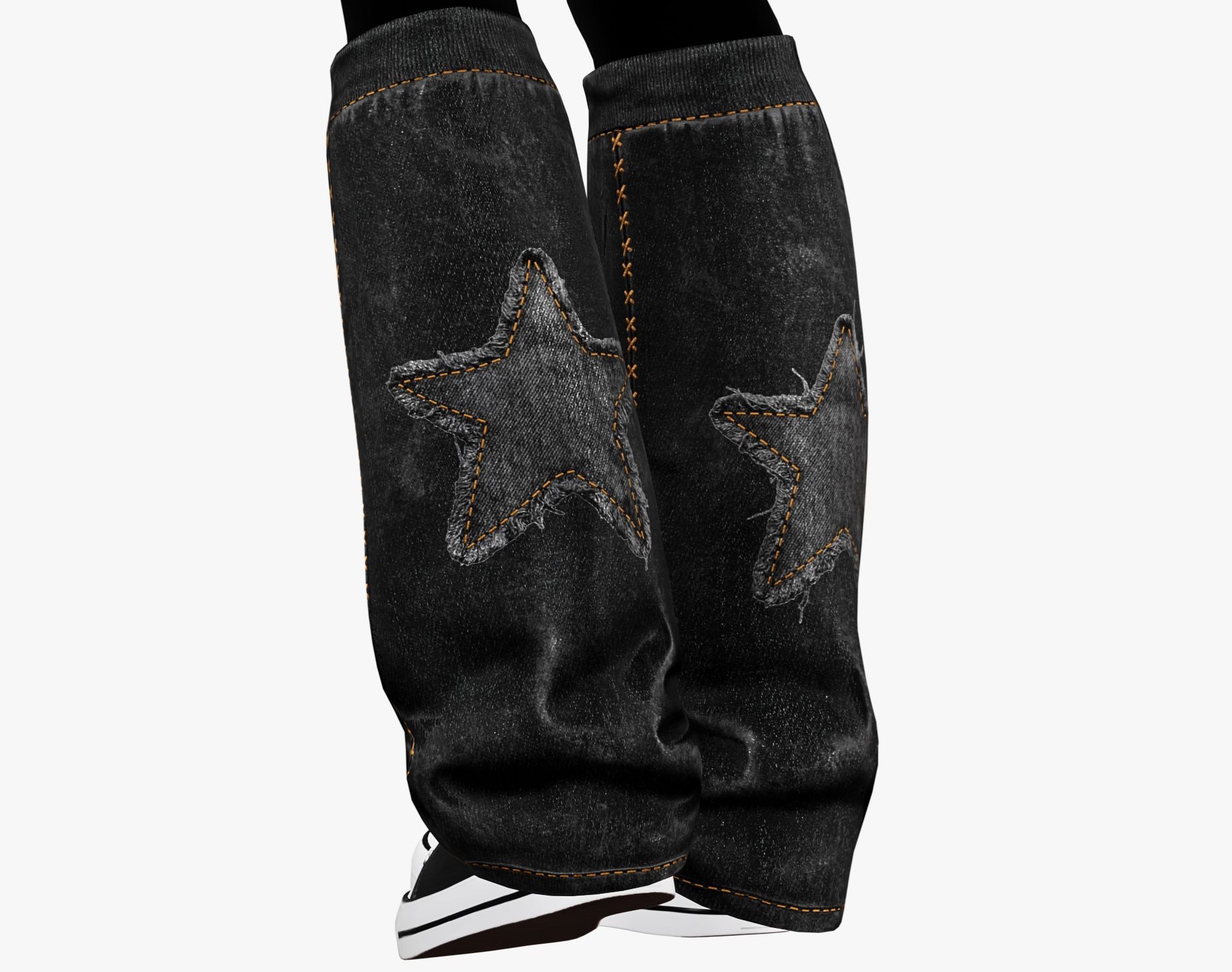 EGIRL Y2K Jeans Leg Warmers | PACK 6 COLORS | WOLVES STUDIO