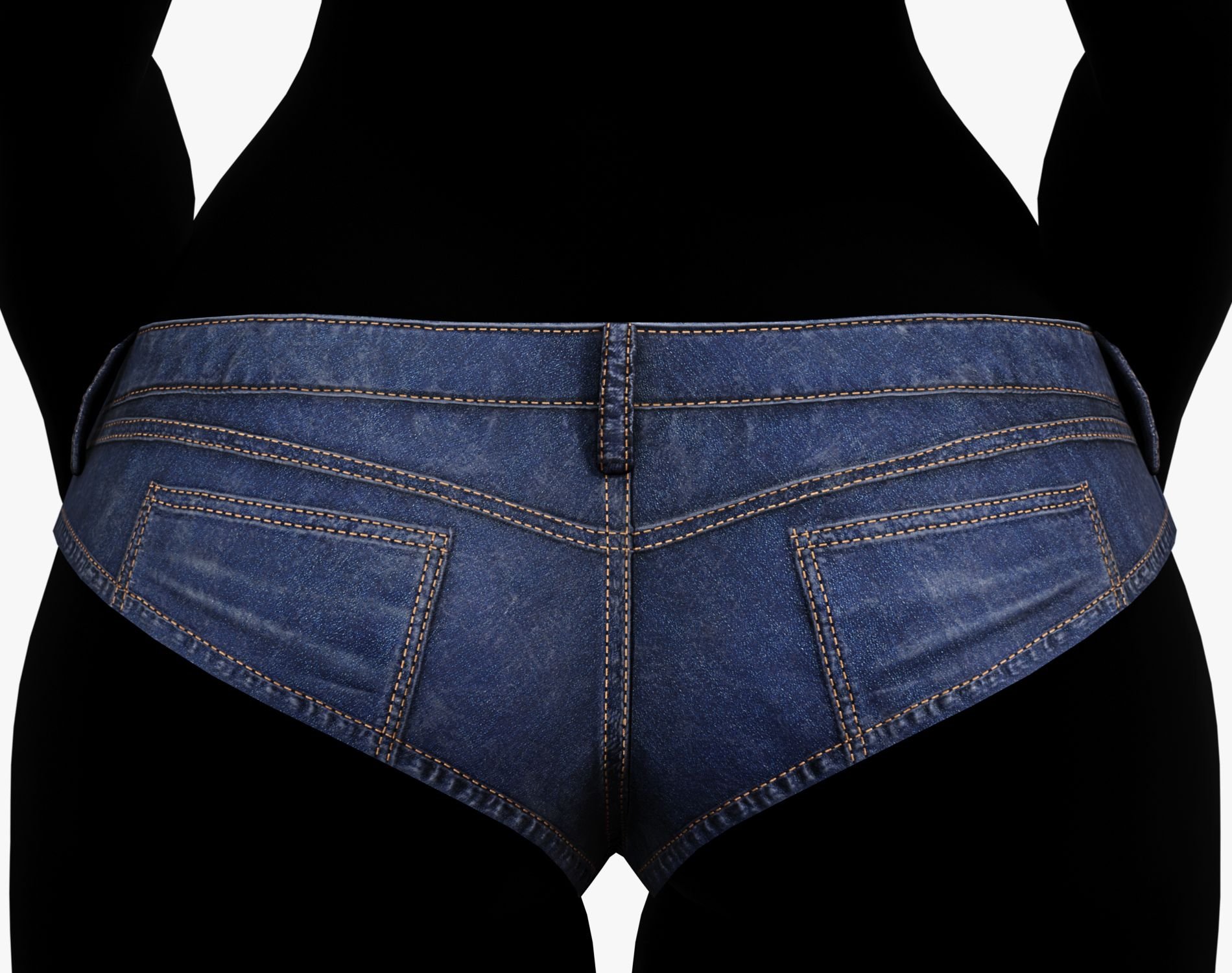 EGIRL Summer Streetwear Jeans Micro Shorts + Crop Top | WOLVES STUDIO