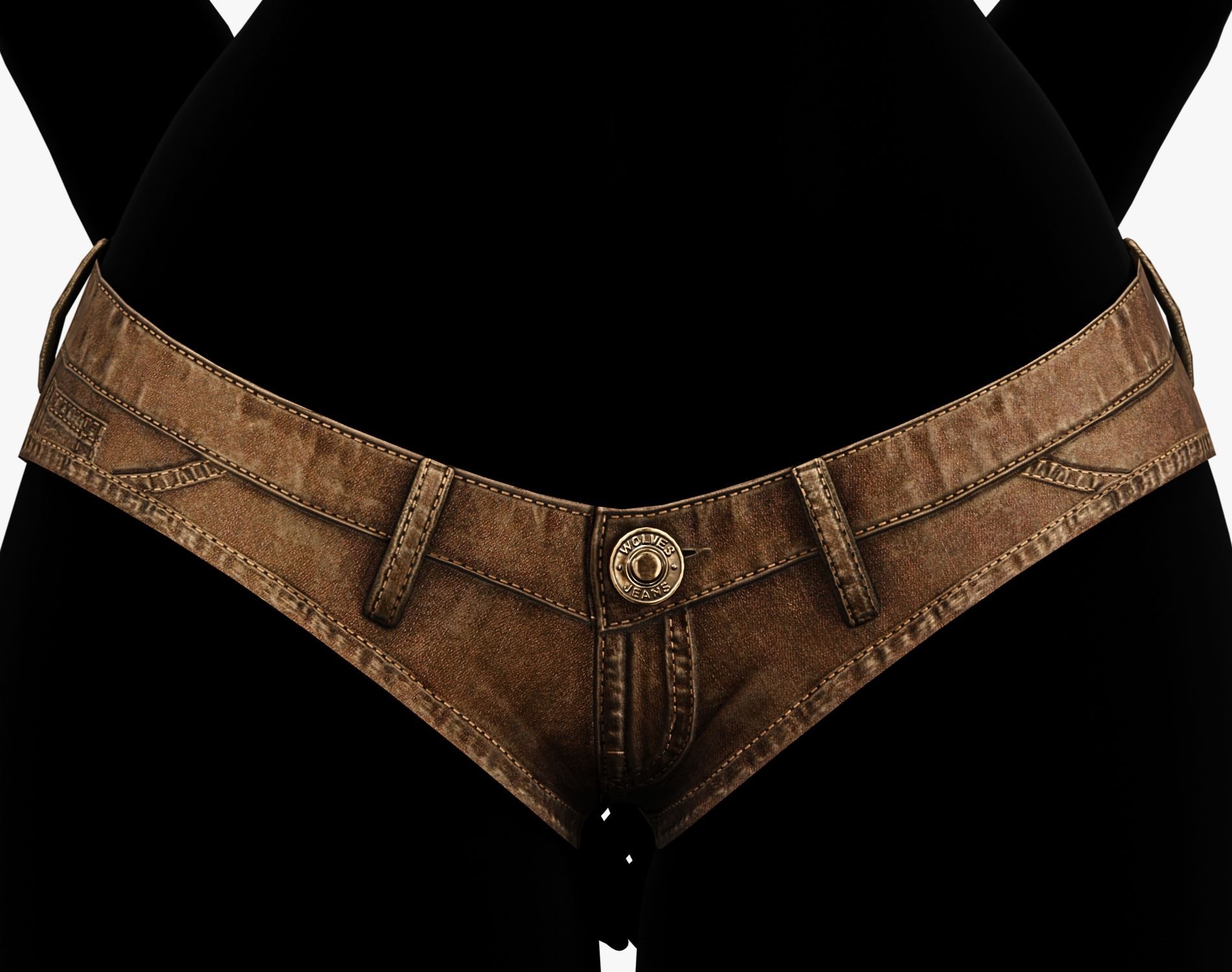 EGIRL Summer Streetwear Jeans Micro Shorts + Crop Top | WOLVES STUDIO