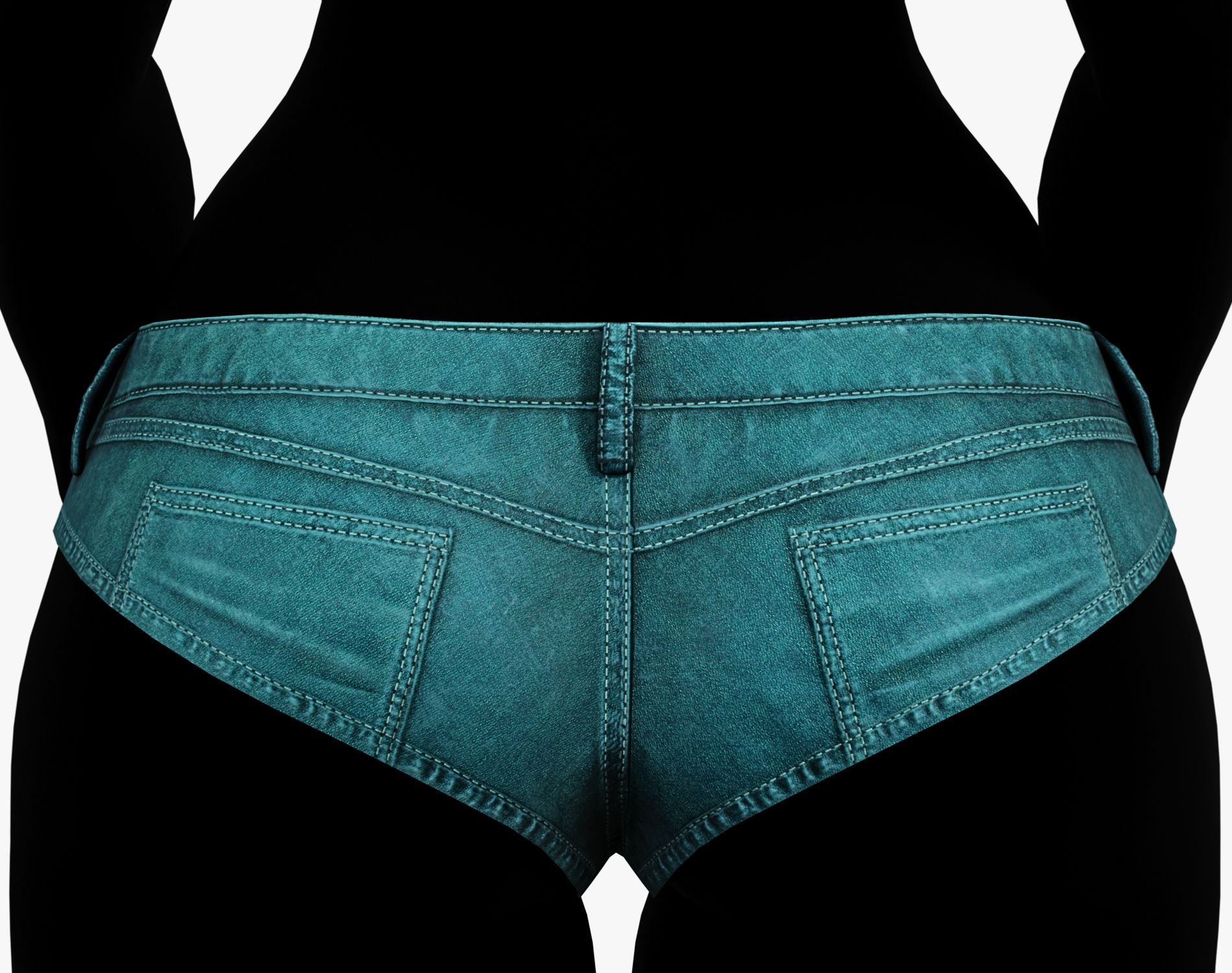 EGIRL Summer Streetwear Jeans Micro Shorts + Crop Top | WOLVES STUDIO