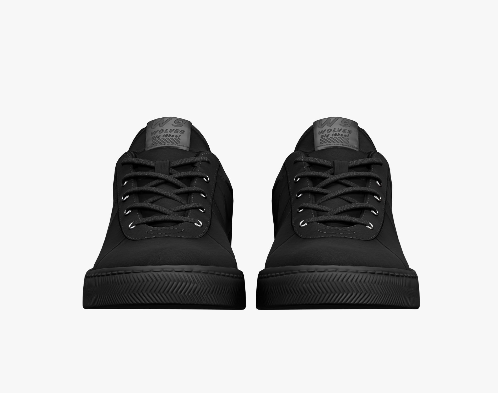 VINTAGE LOW - Canvas Sneakers | VRChat Unisex Shoes | WOLVES STUDIO