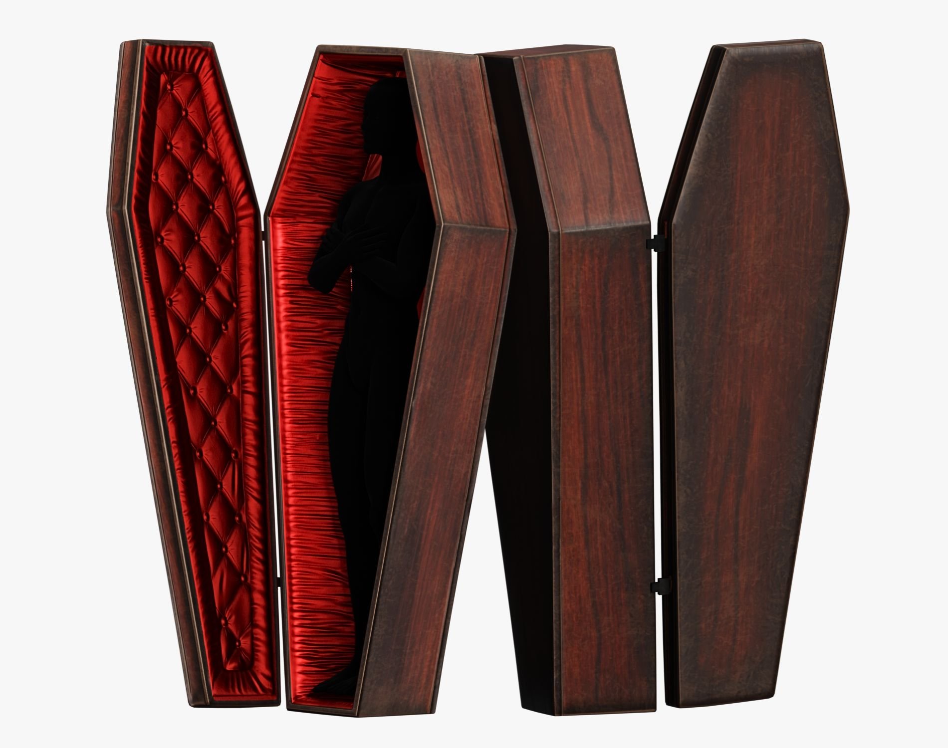 Coffins Pack - Halloween Props | WOLVES STUDIO
