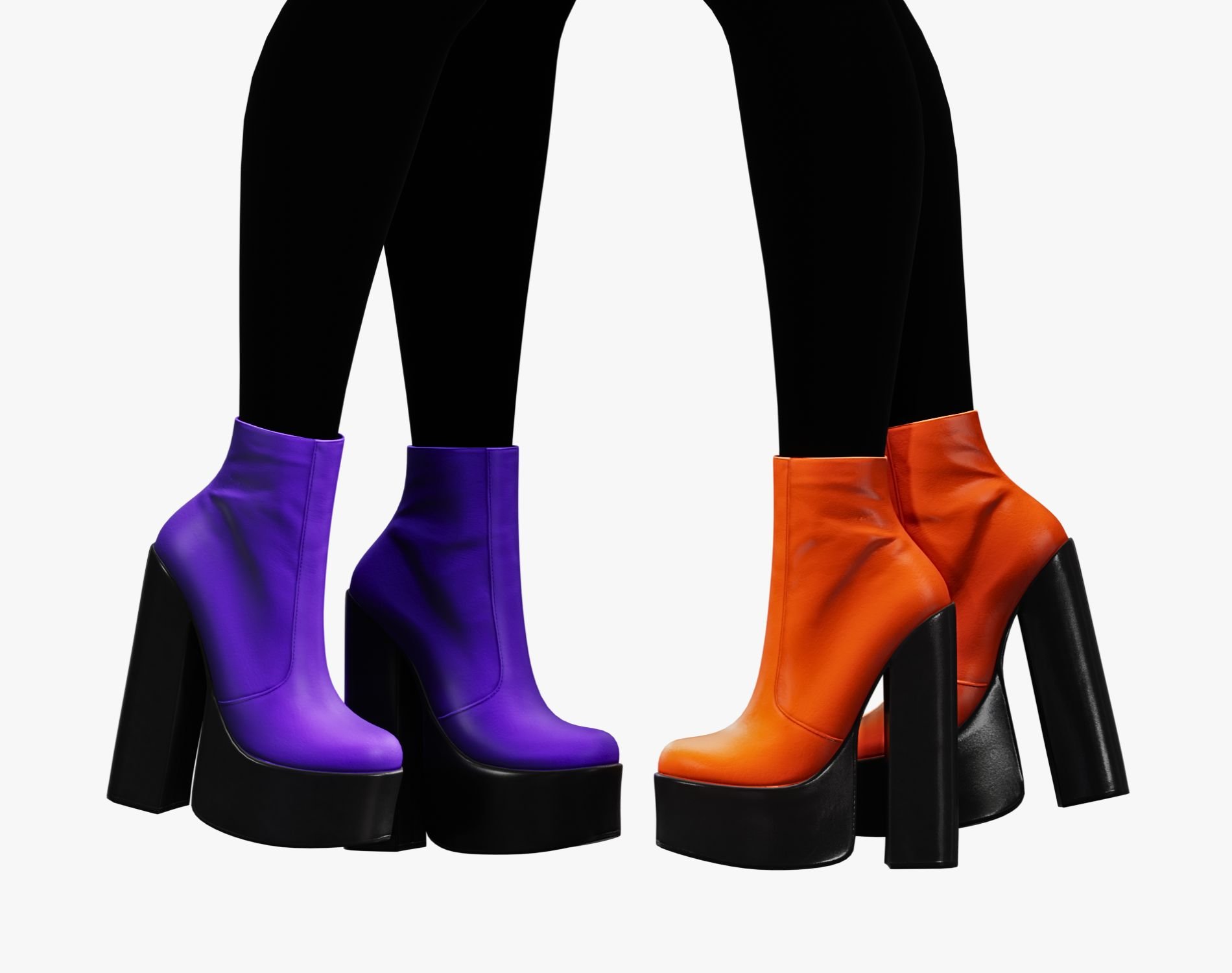 Ankle Boots Pack - 6 Styles | WOLVES STUDIO