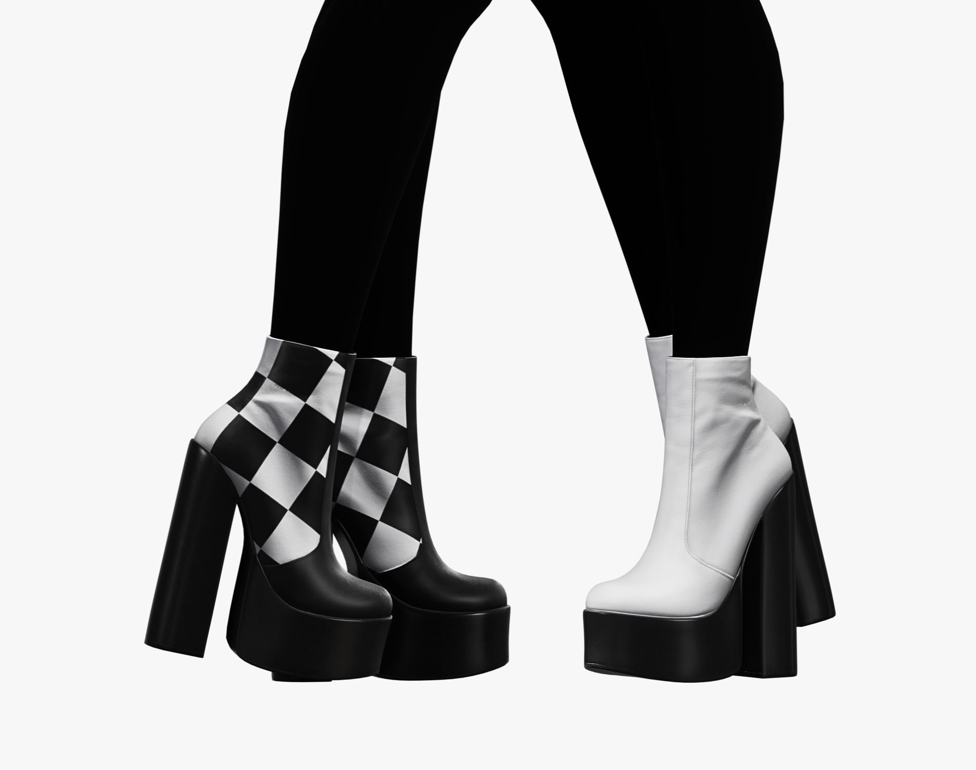 Ankle Boots Pack - 6 Styles | WOLVES STUDIO