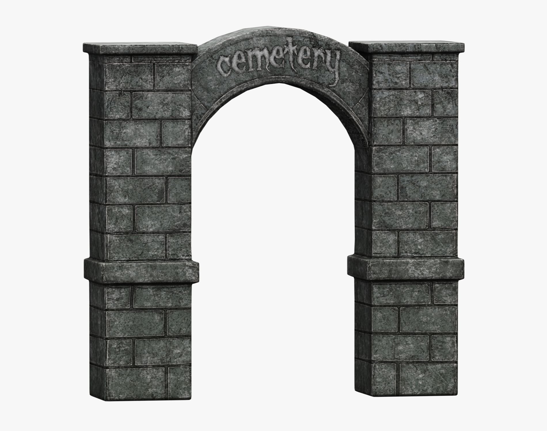 Gothic Cemetery Props for Halloween | WOLVES STUDIO