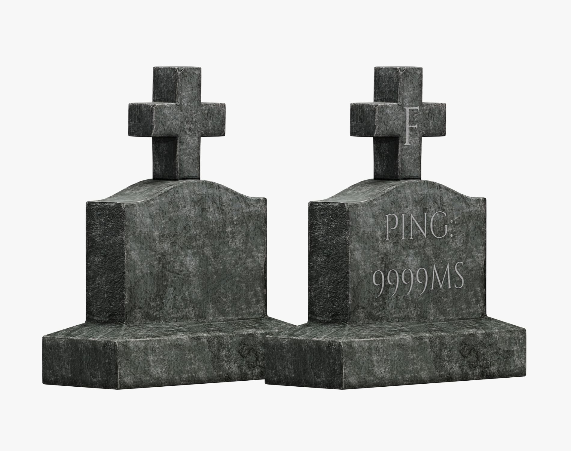 Gothic Cemetery Props for Halloween | WOLVES STUDIO