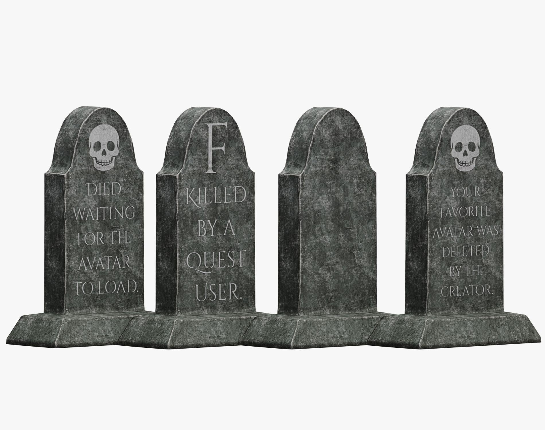 Gothic Cemetery Props for Halloween | WOLVES STUDIO