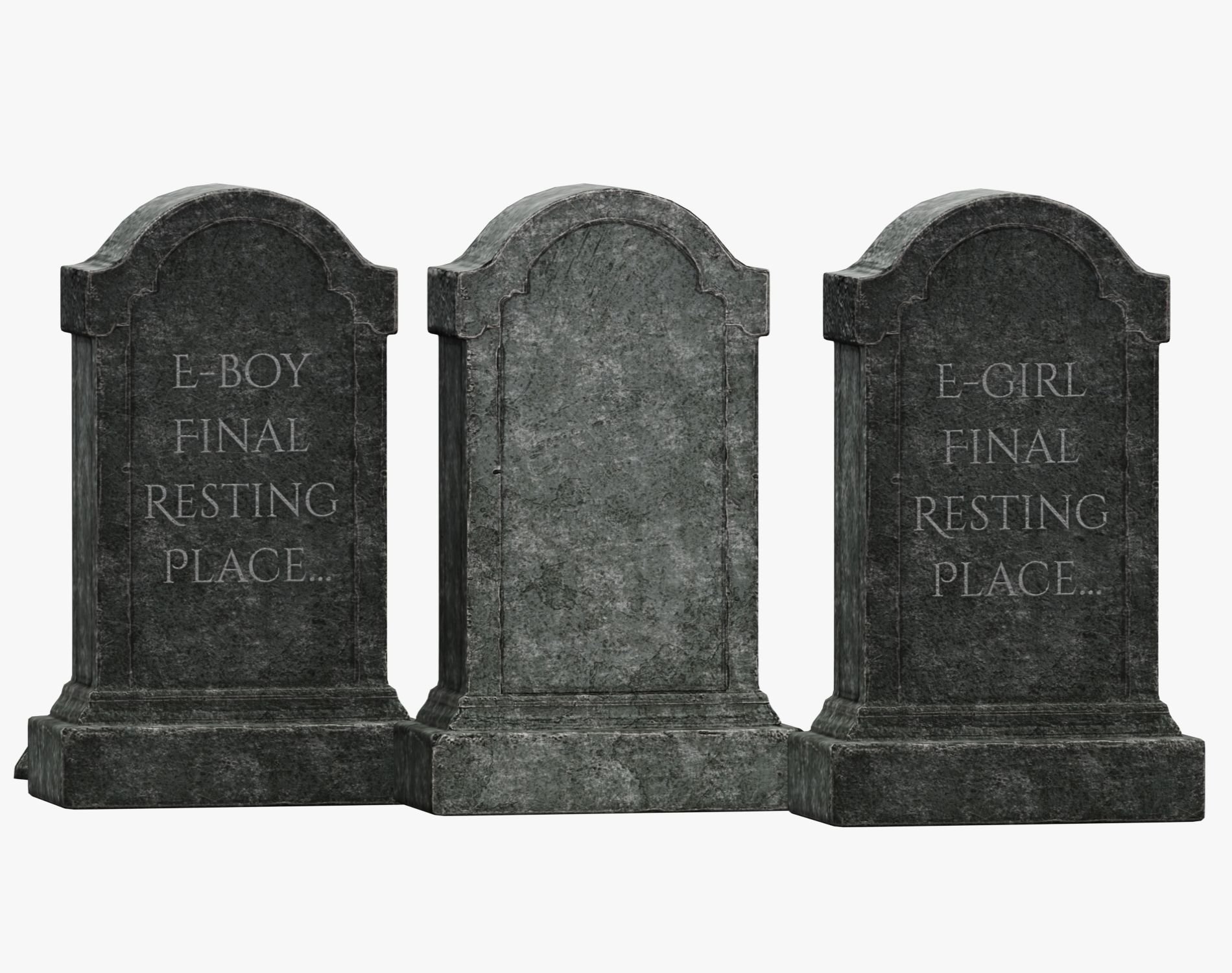 Gothic Cemetery Props for Halloween | WOLVES STUDIO