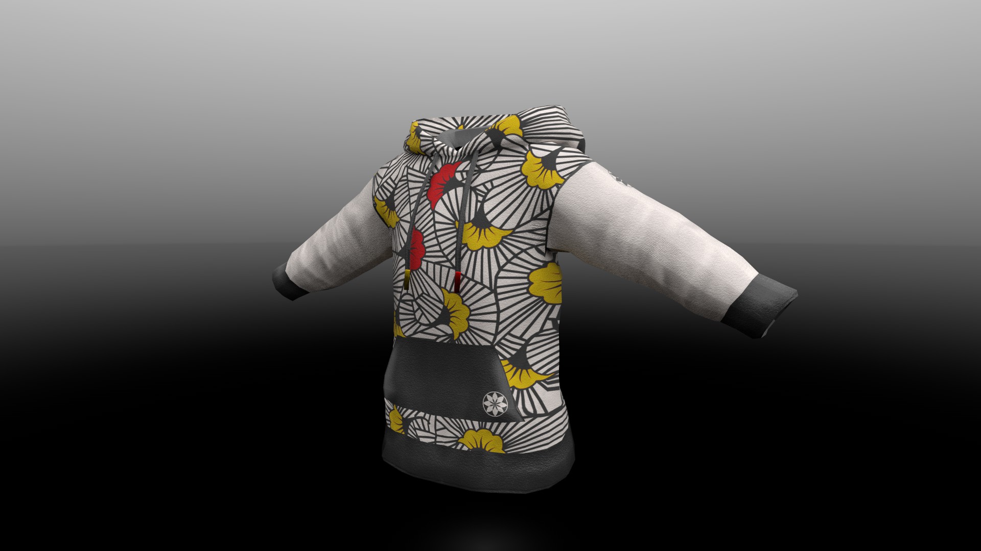 Morghus Hoodie Texture - Art Deco