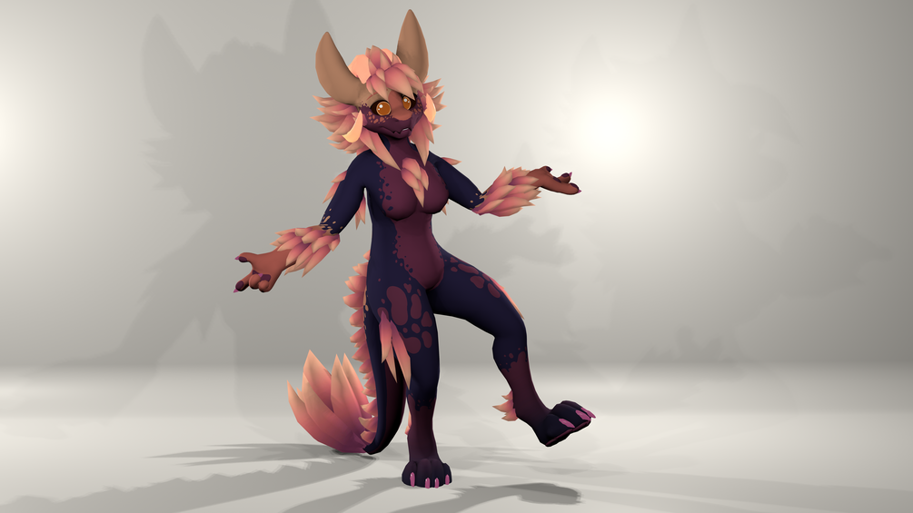 Cinder - Retexture For Winterbold VRChat Avatar