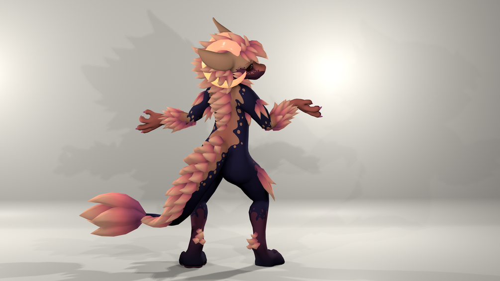 Cinder - Retexture For Winterbold VRChat Avatar