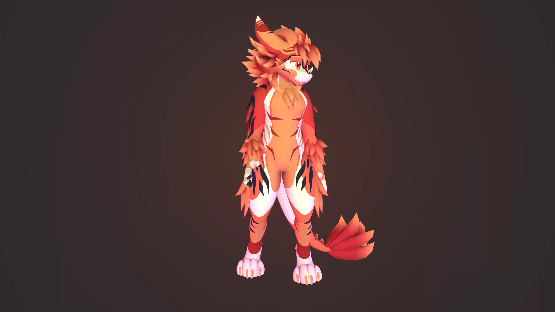 Stripes - Retexture For Winterbold VRChat Avatar