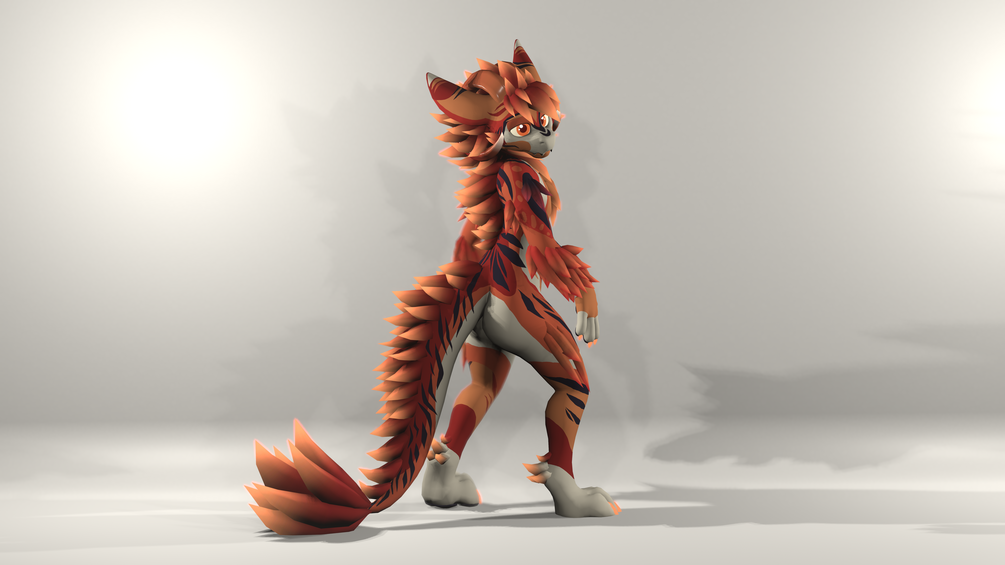 Stripes - Retexture For Winterbold VRChat Avatar