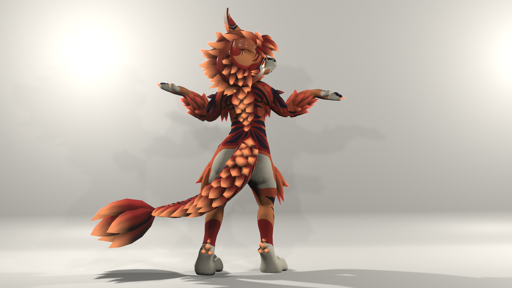 Stripes - Retexture For Winterbold VRChat Avatar