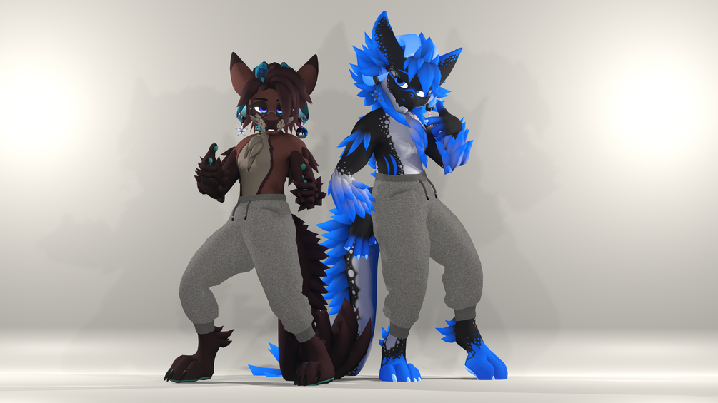 Baggy Sweatpants for Winterbold - VRChat Sweatpants Accessory