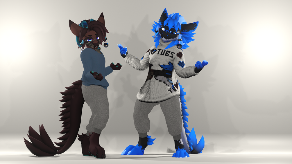 Baggy Sweatpants for Winterbold - VRChat Sweatpants Accessory