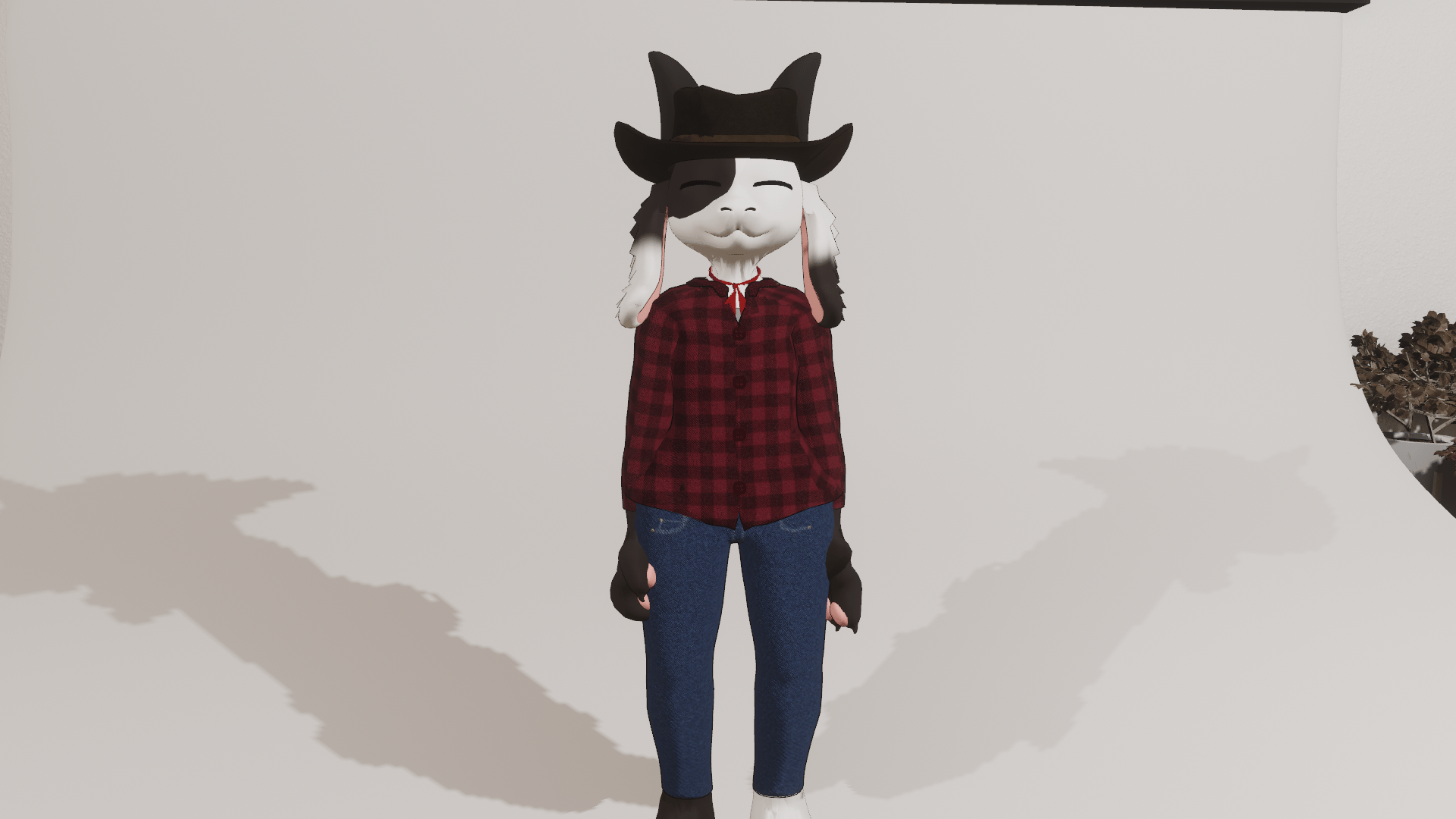 Chai Goat Farmer/Cowboy Outfit
