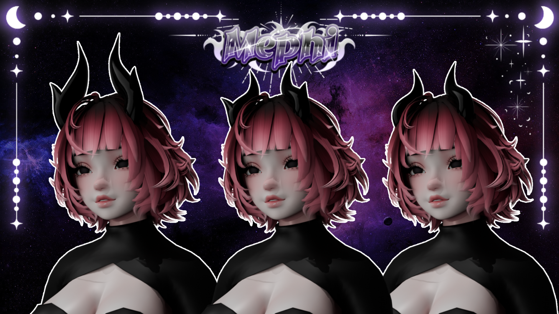 ⸸ Simple Demon Horn Pack ⸸ Server Free ⸸