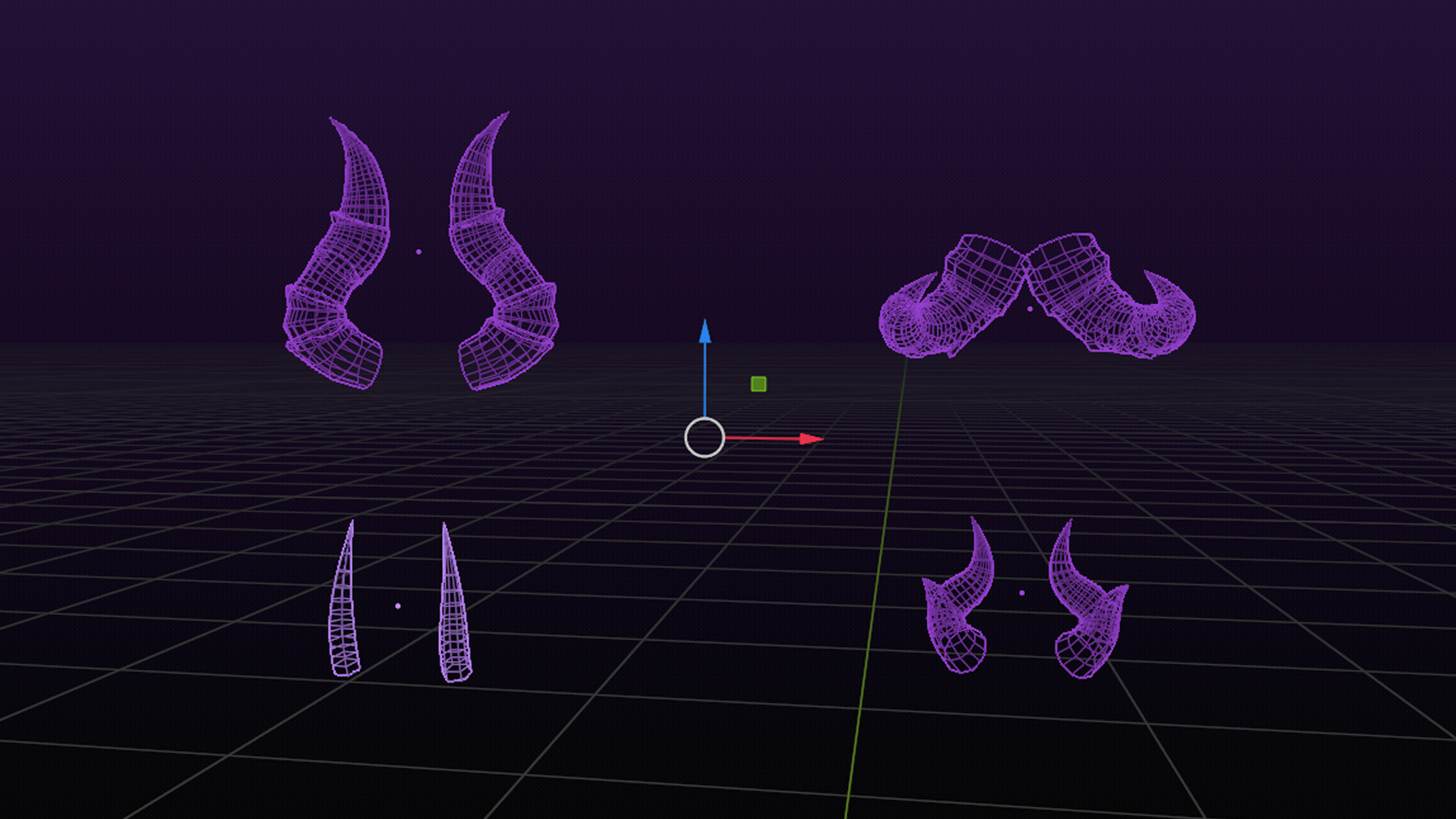 ⸸ Simple Demon Horn Pack ⸸ Server Free ⸸