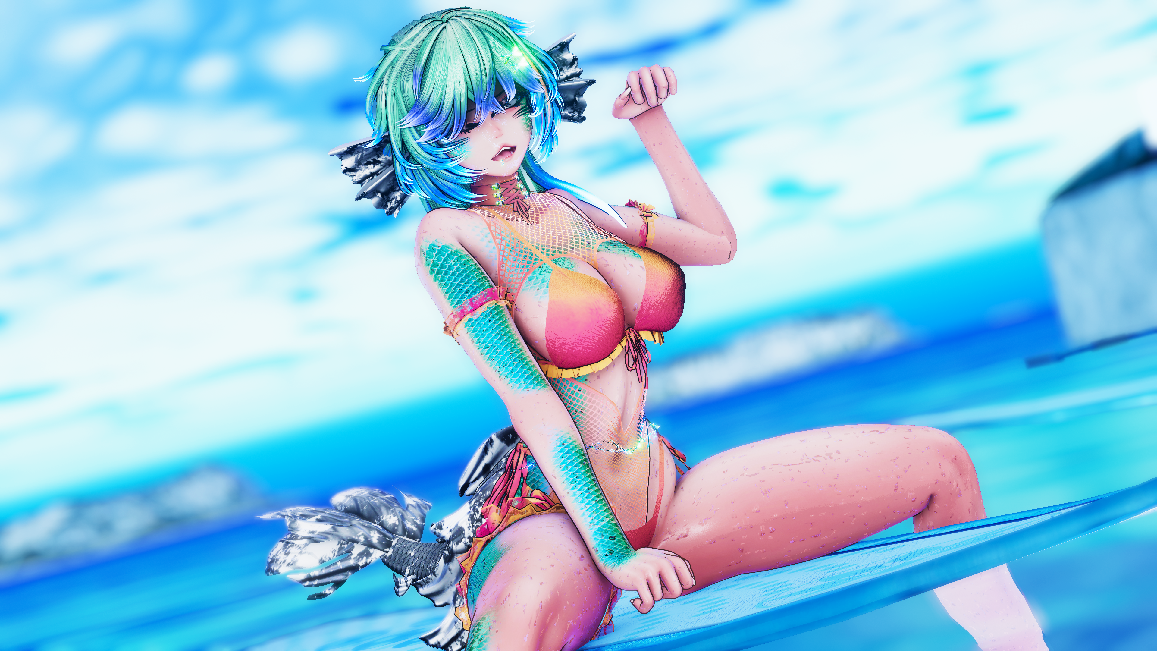 Callie the Koi Fish ♡ PC & Quest VRCFT
