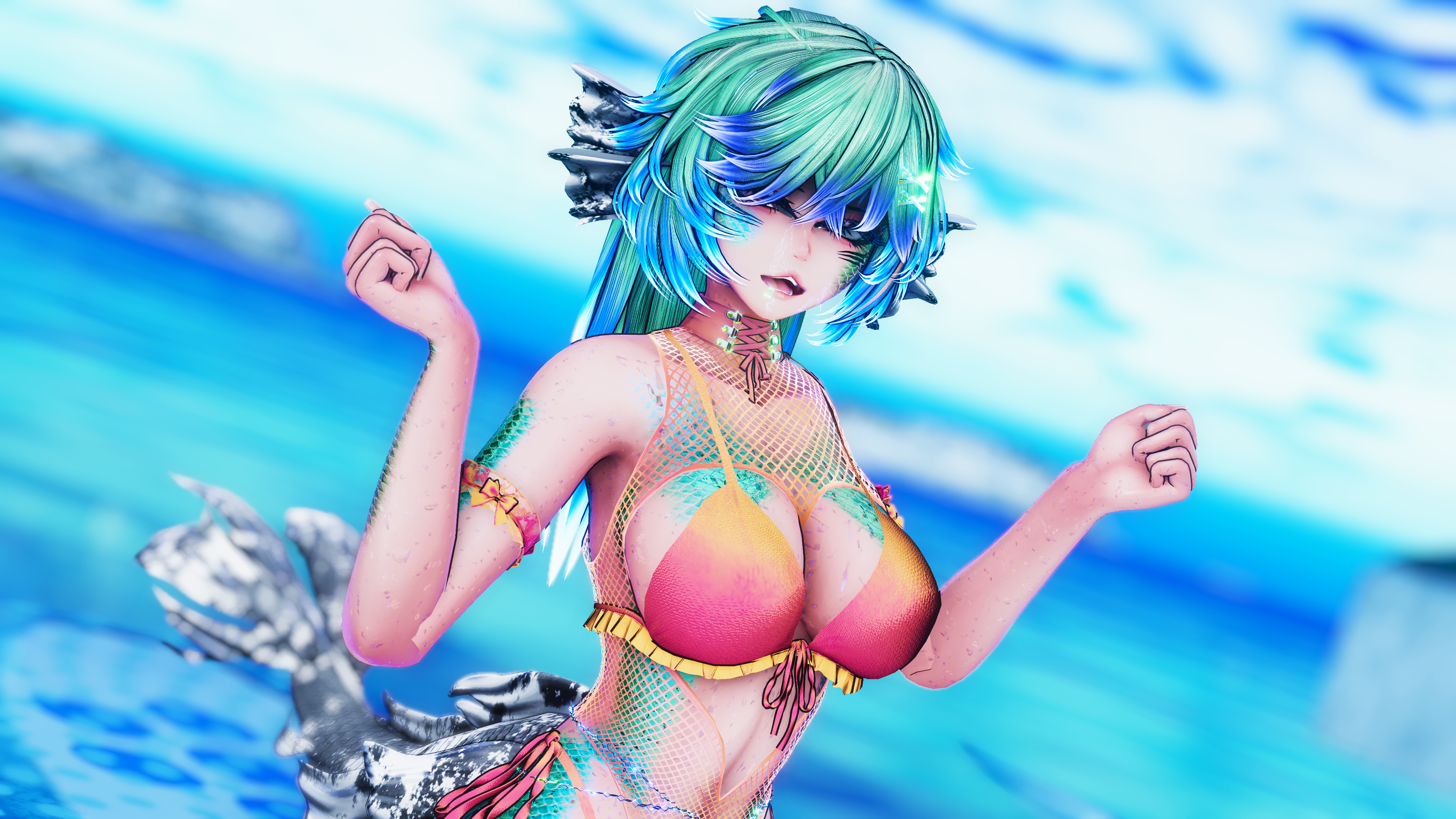 Callie the Koi Fish ♡ PC & Quest VRCFT