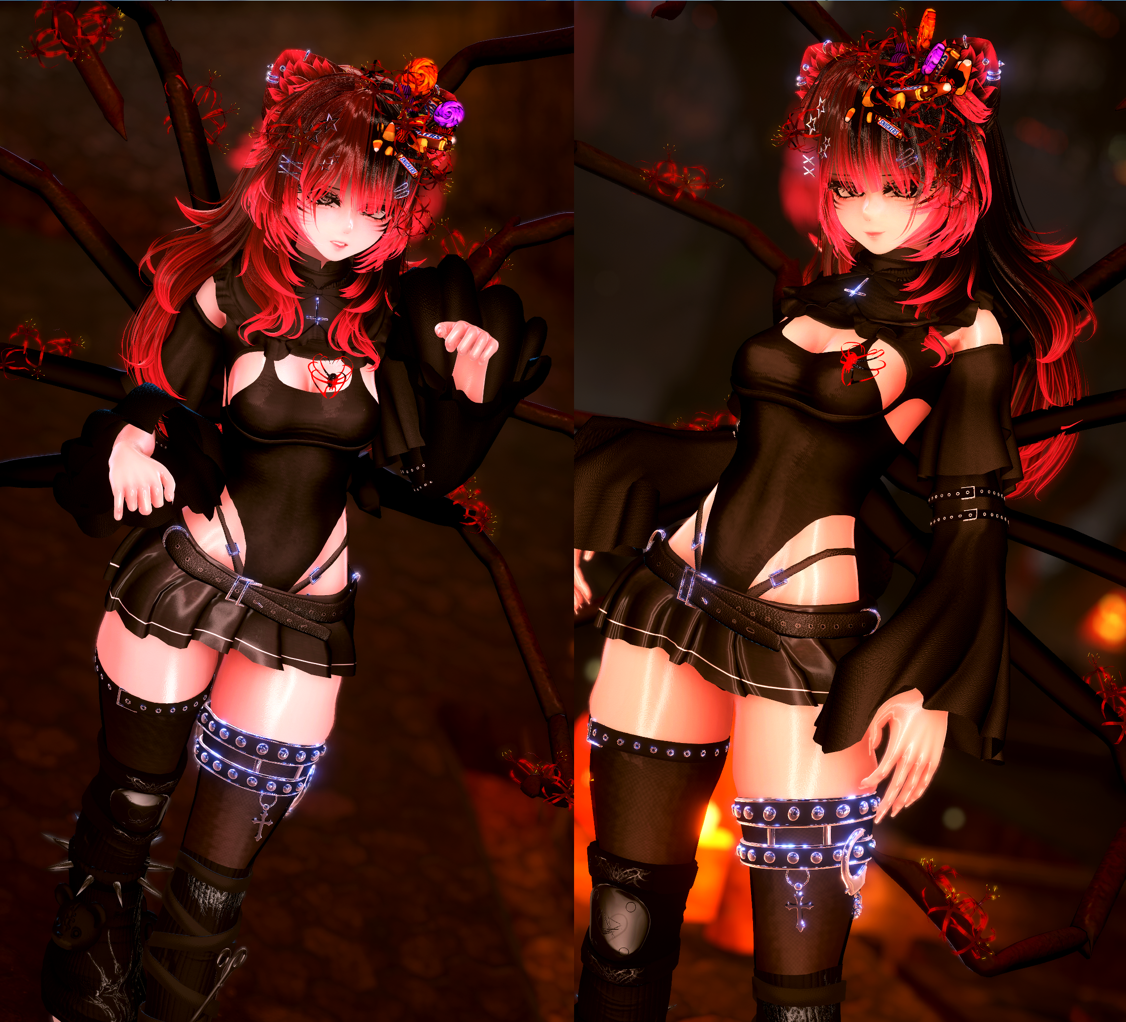 Nena the Spider Lily | Server Freebie VRCFT PC & Quest