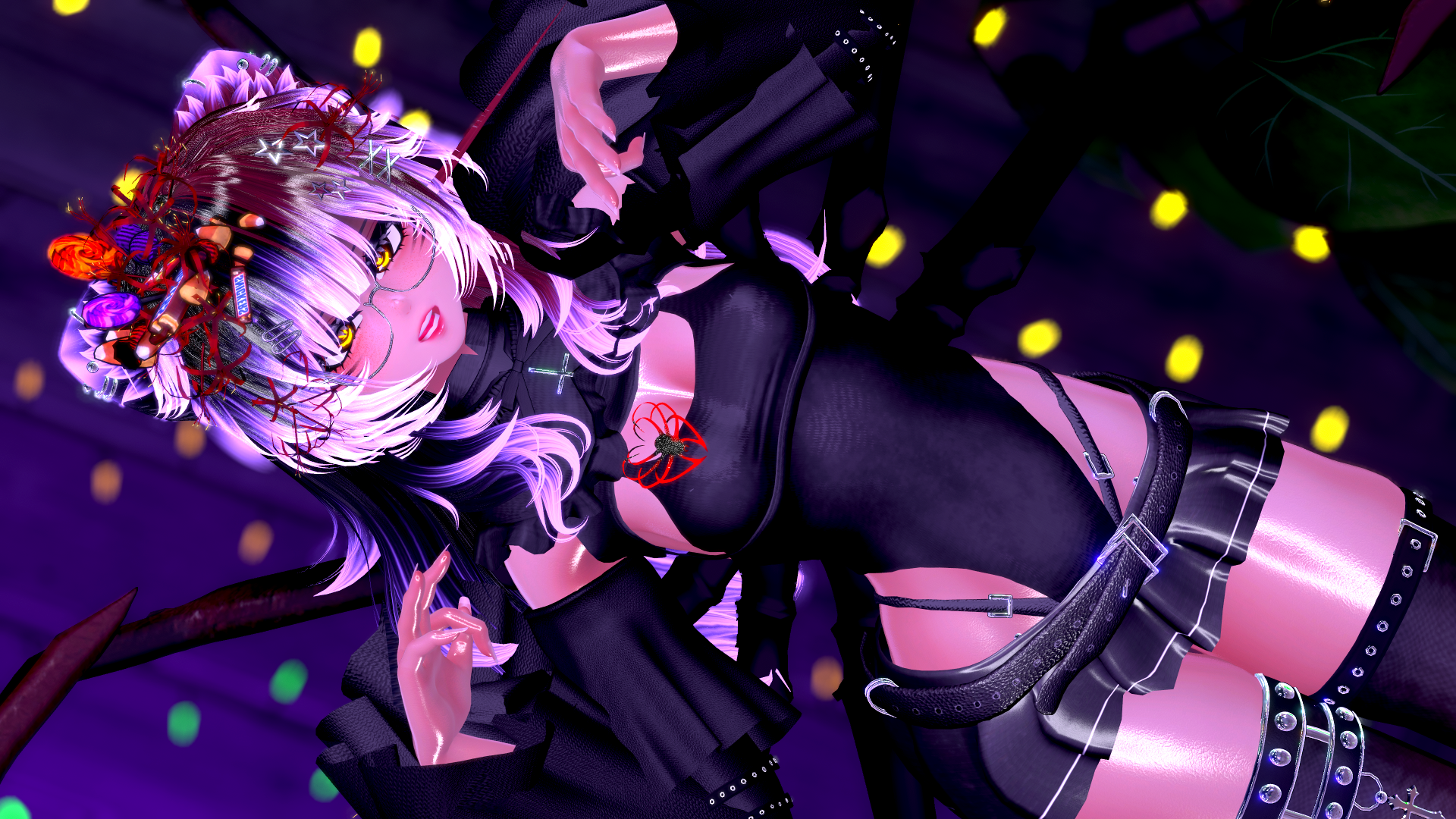 Nena the Spider Lily | Server Freebie VRCFT PC & Quest
