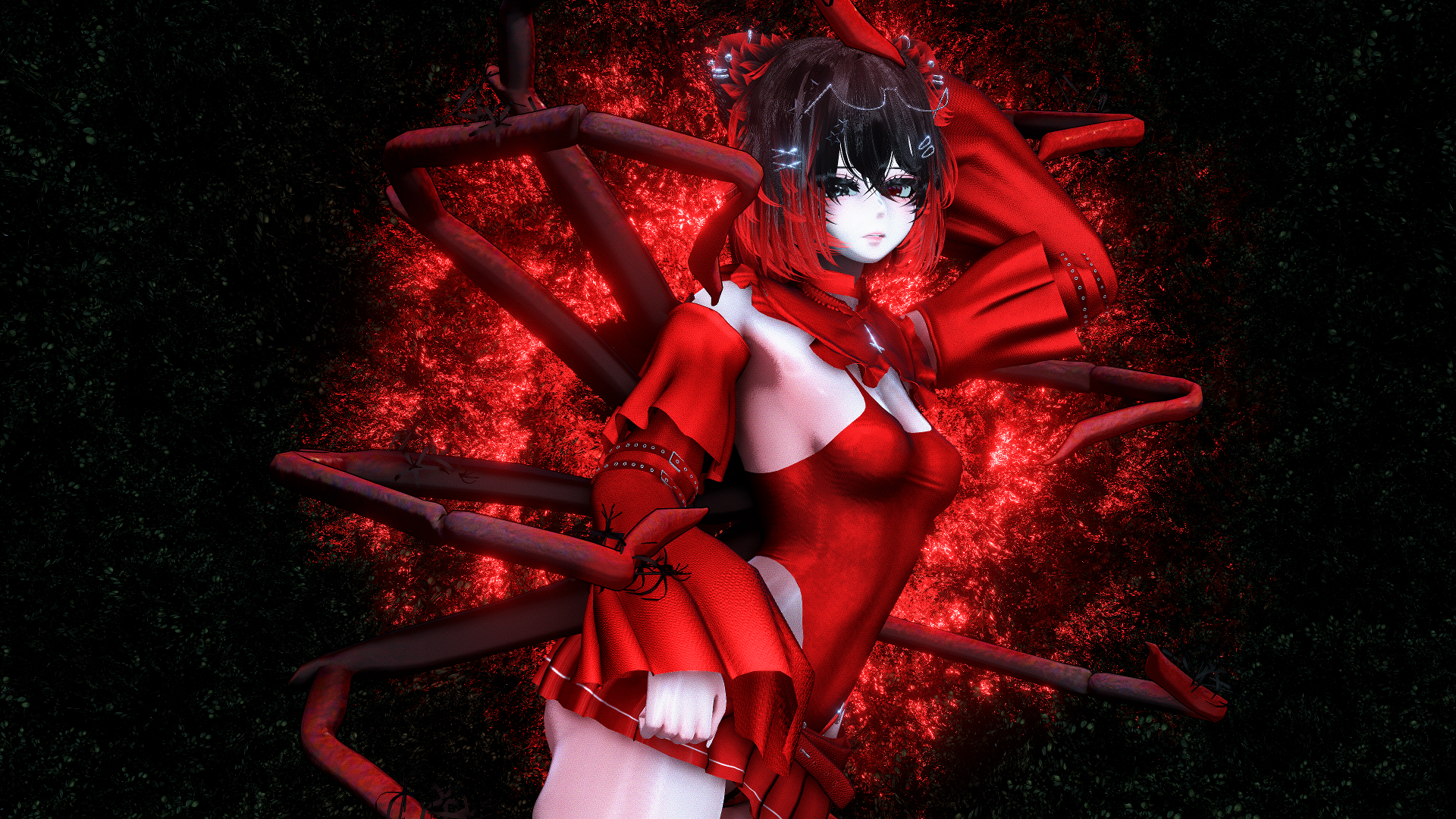 Nena the Spider Lily | Server Freebie VRCFT PC & Quest