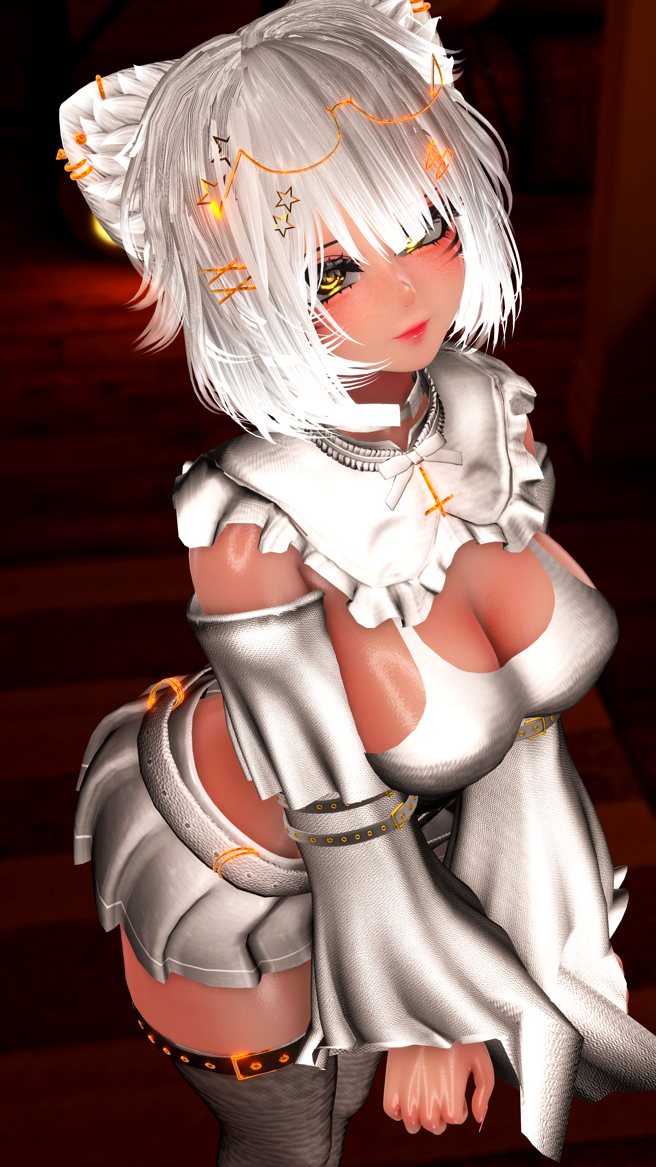 Nena the Spider Lily | Server Freebie VRCFT PC & Quest