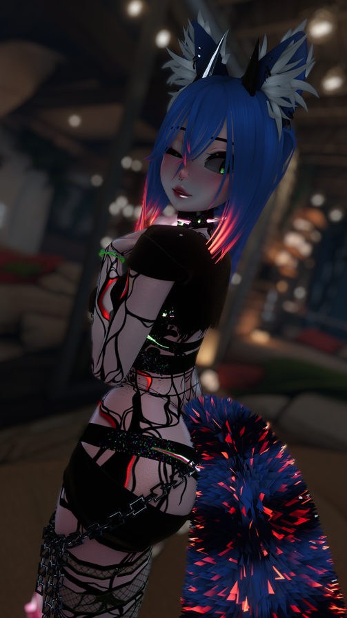 Cora the Rave Racoon