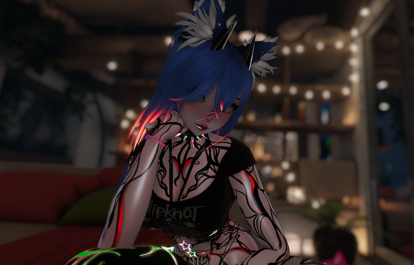 Cora the Rave Racoon