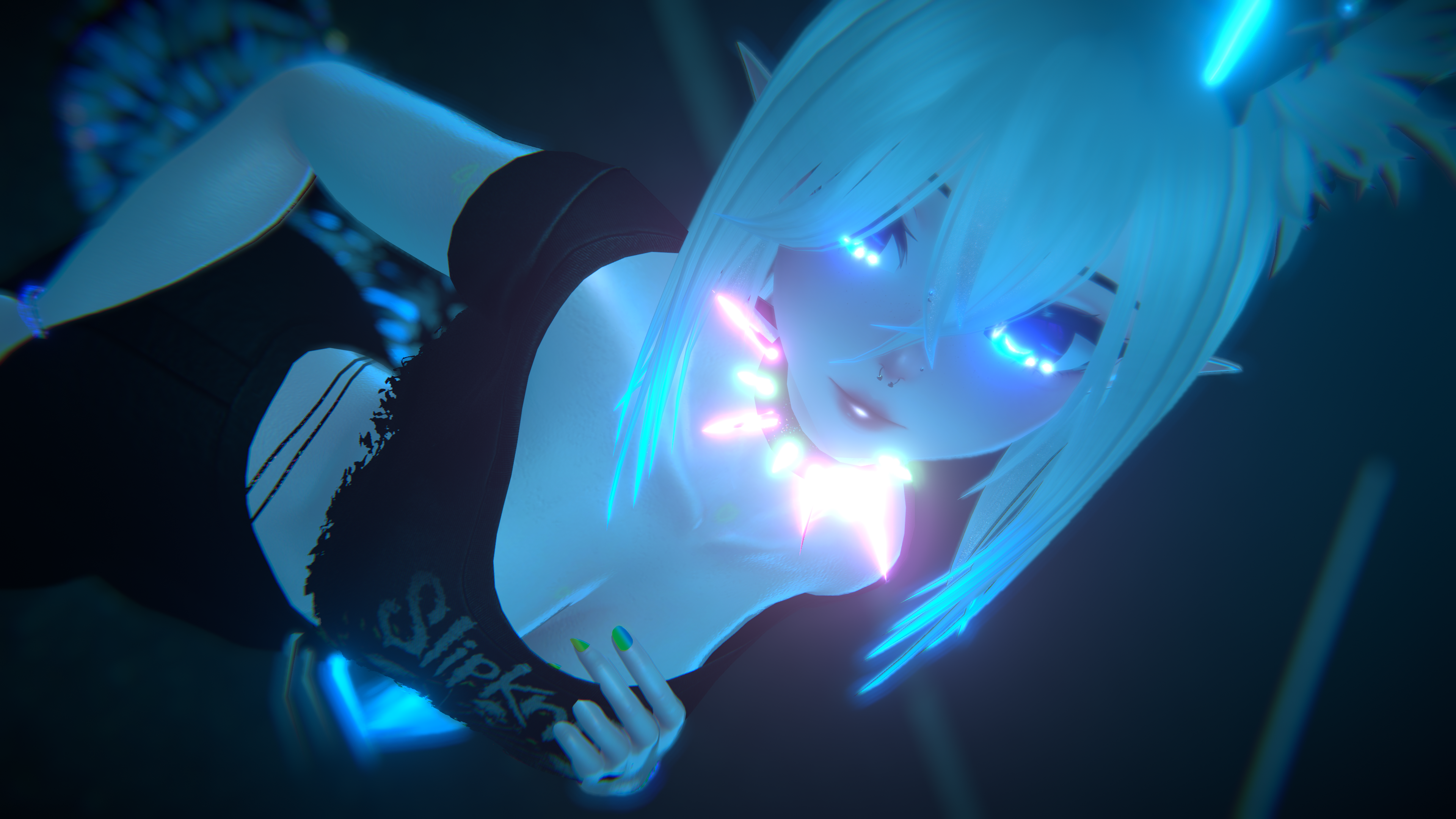 Cora the Rave Racoon