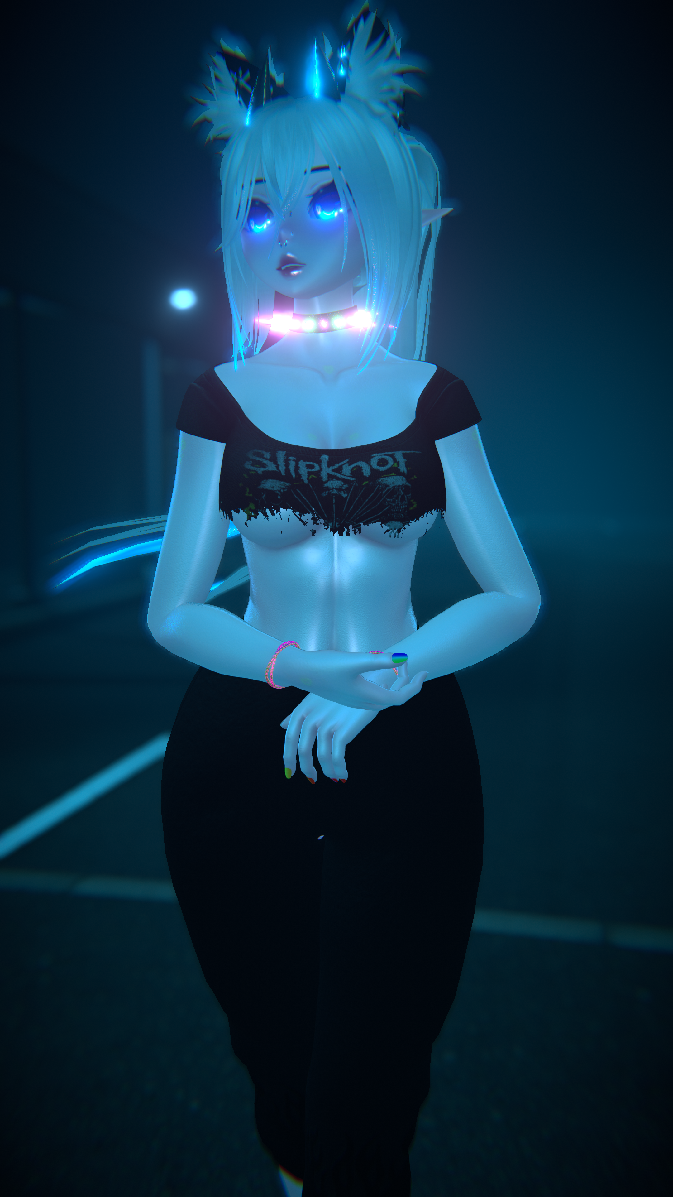 Cora the Rave Racoon