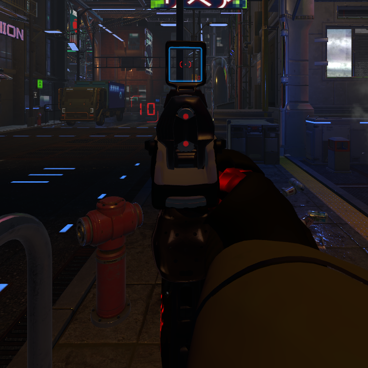 -Dark Samurai- Pistol