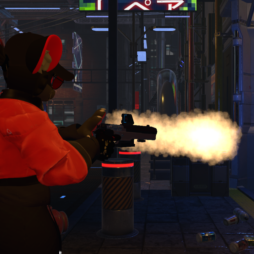 -Dark Samurai- Pistol