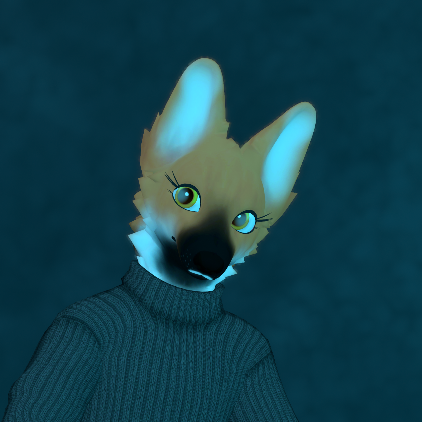 Maned Wolf Borzoi Texture