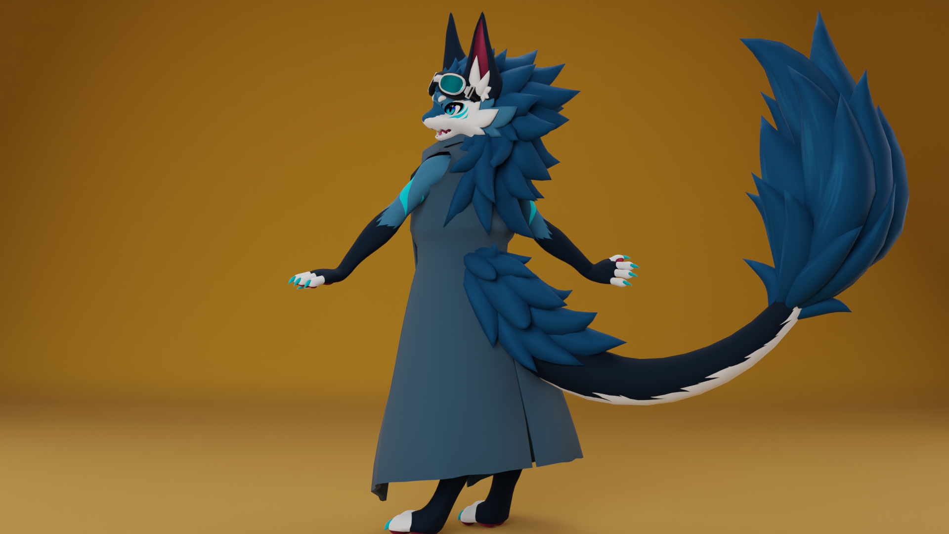 Universal Trench Coat – VRChat Avatar Accessor