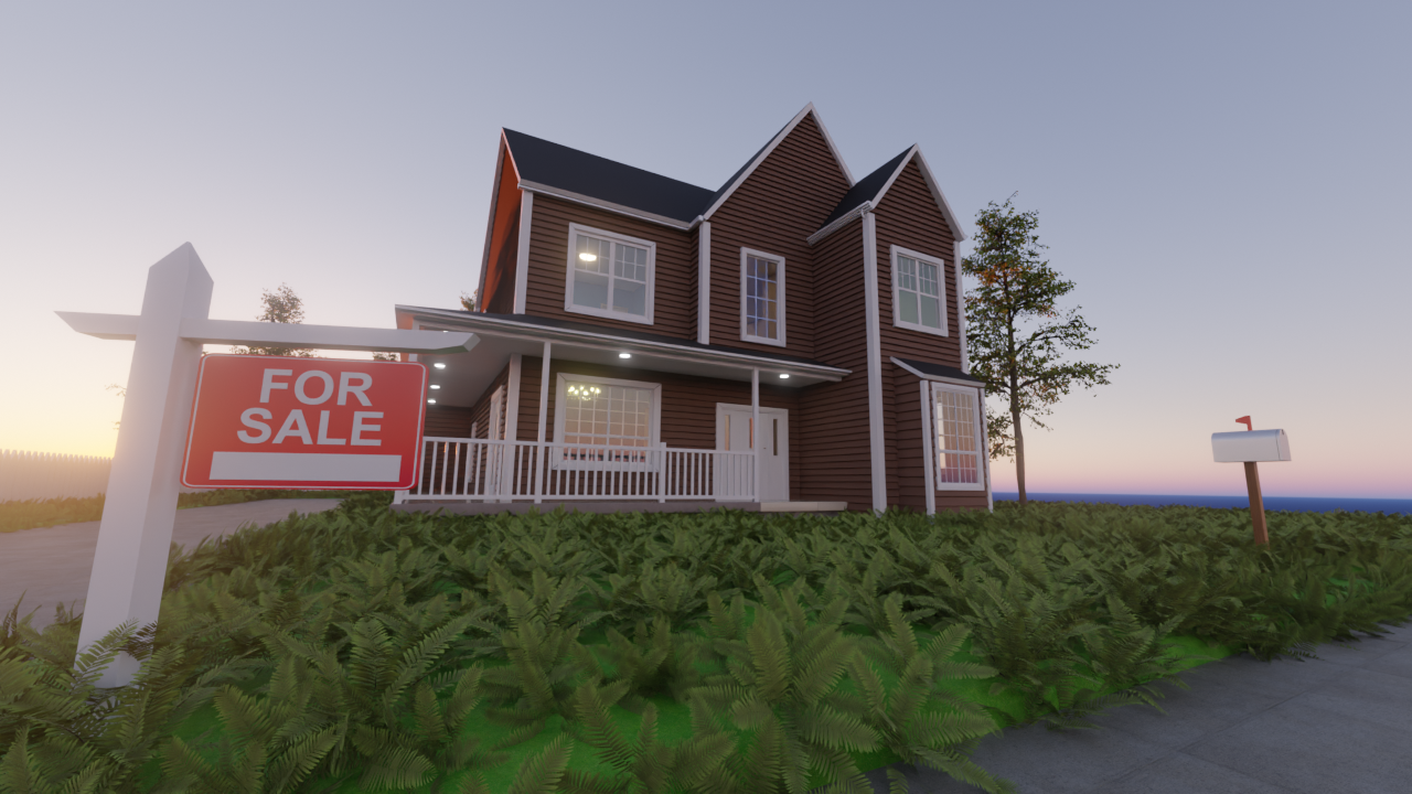 American house interior and complete details!