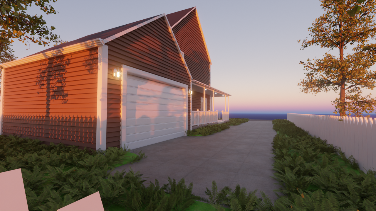 American house interior and complete details!