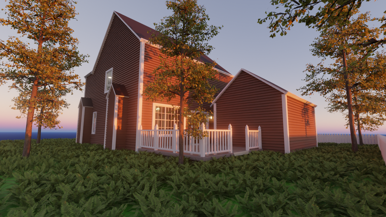 American house interior and complete details!