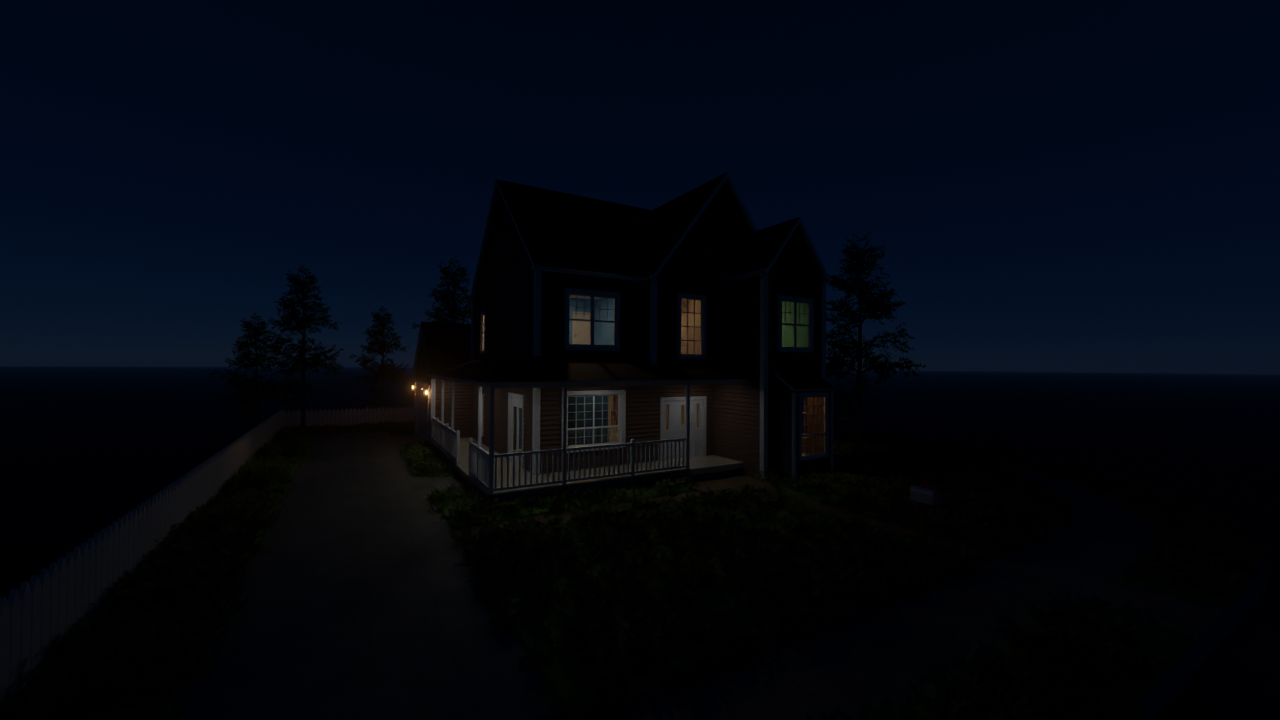 American house interior and complete details!