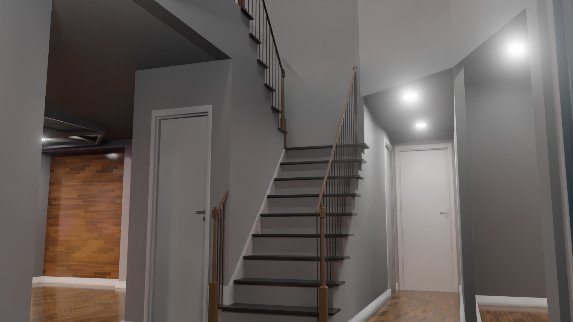 Contemporary American House | High-End ArchViz & Animated Assets
