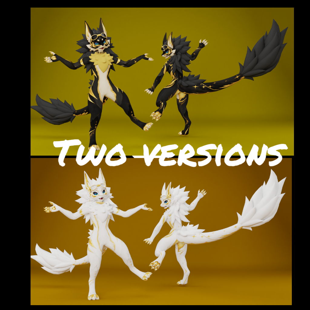 GoldenBeast Texture Pack NovaBeast VRChat Texture