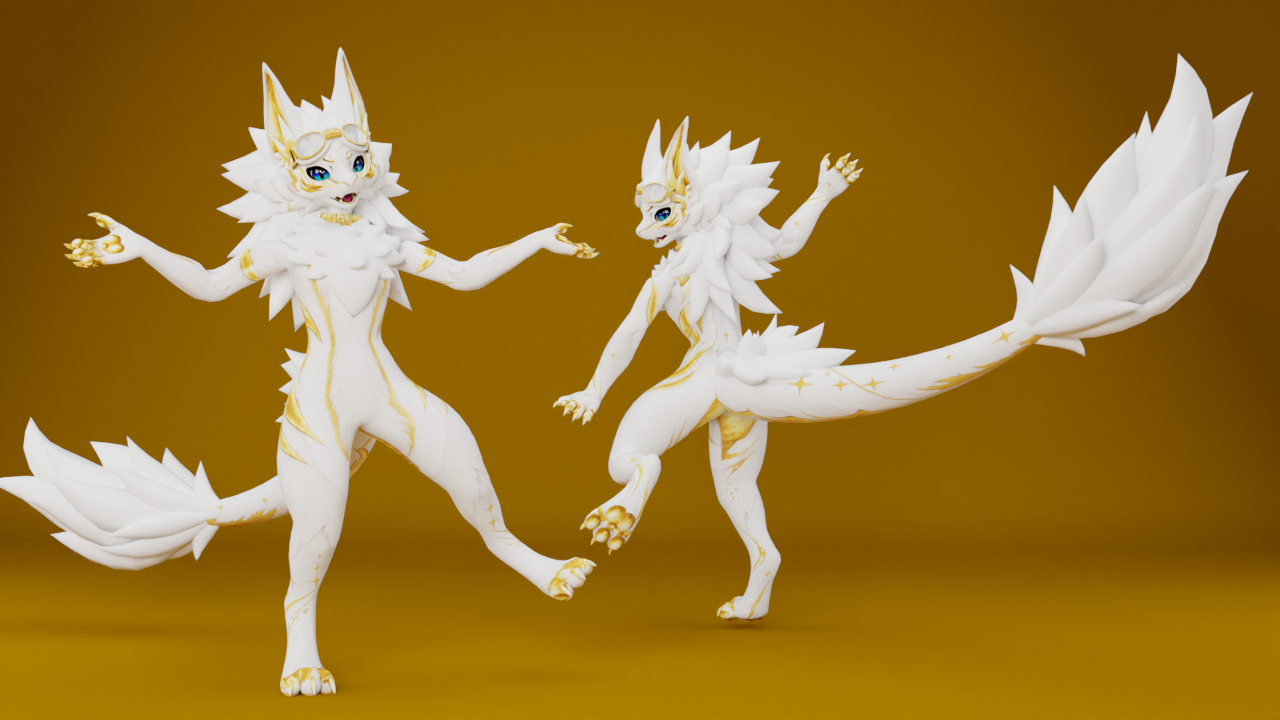 GoldenBeast Texture Pack NovaBeast VRChat Texture