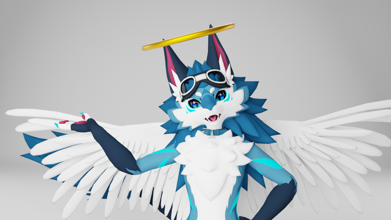 Angelic Accessory Pack – Universal VRChat Avatar Set