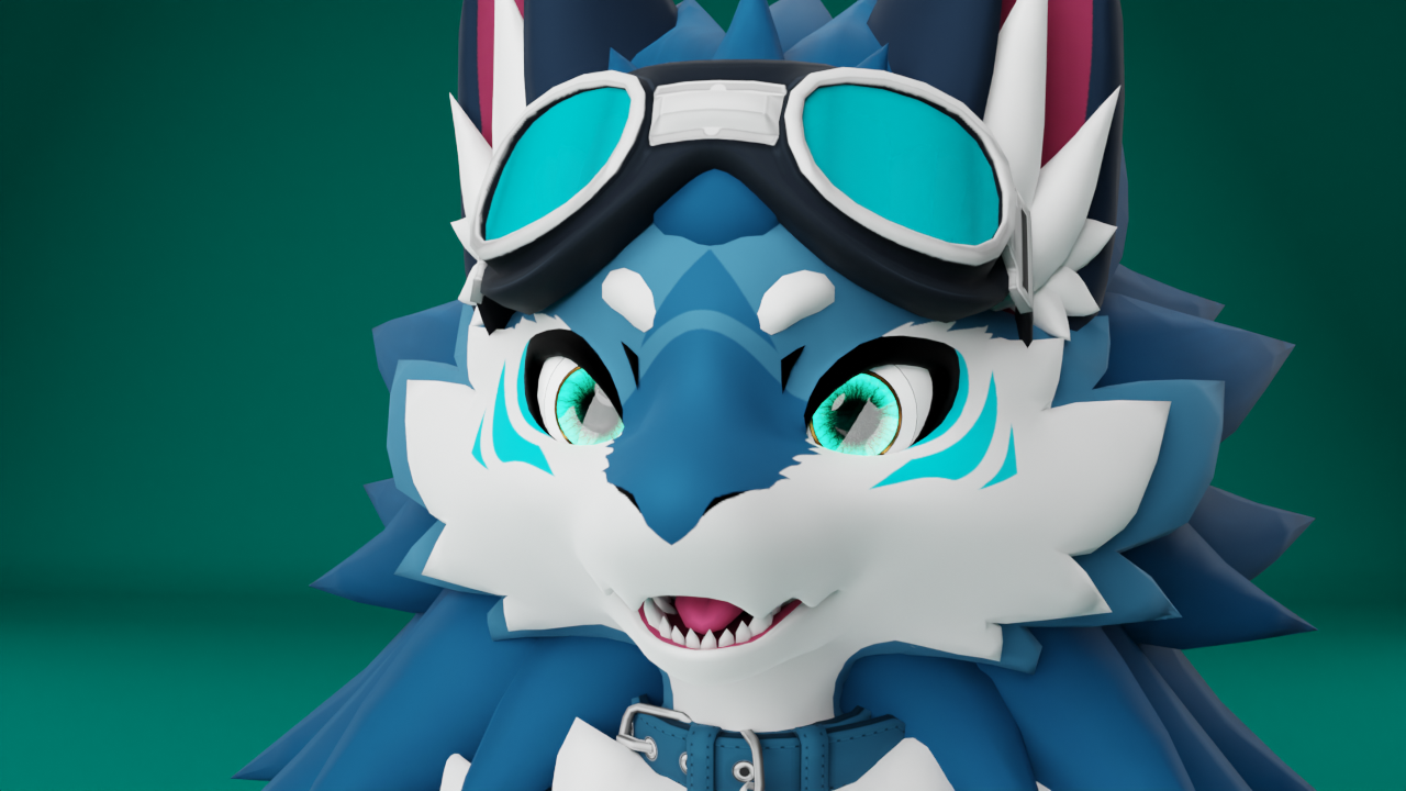 Cyberpunk Eyes | Universal VRChat Eye Model
