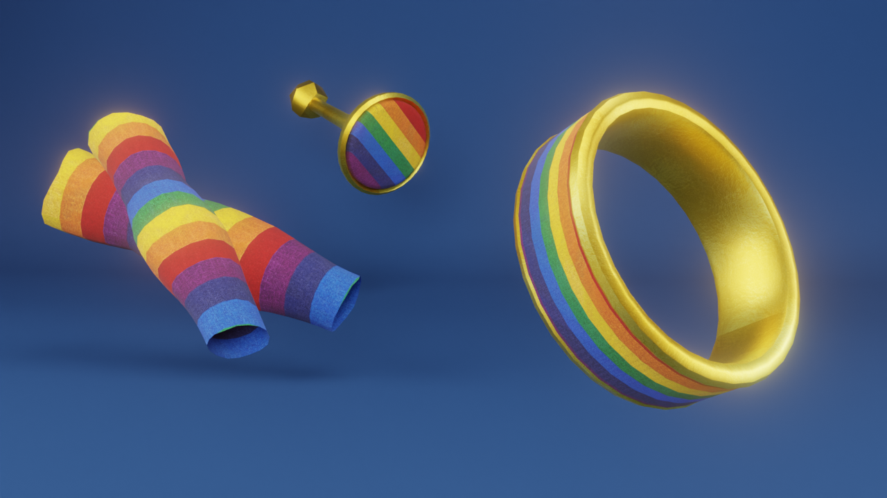 🌈 Pride Accessories Pack