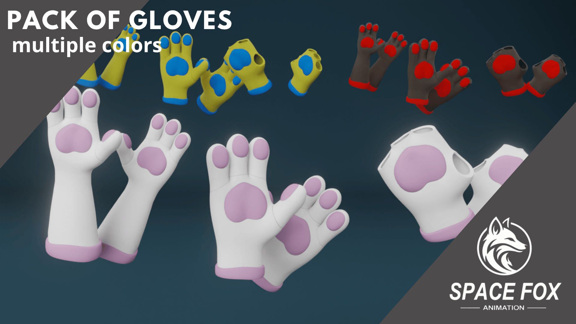 Paw Gloves Pack Novabeast & Mayu