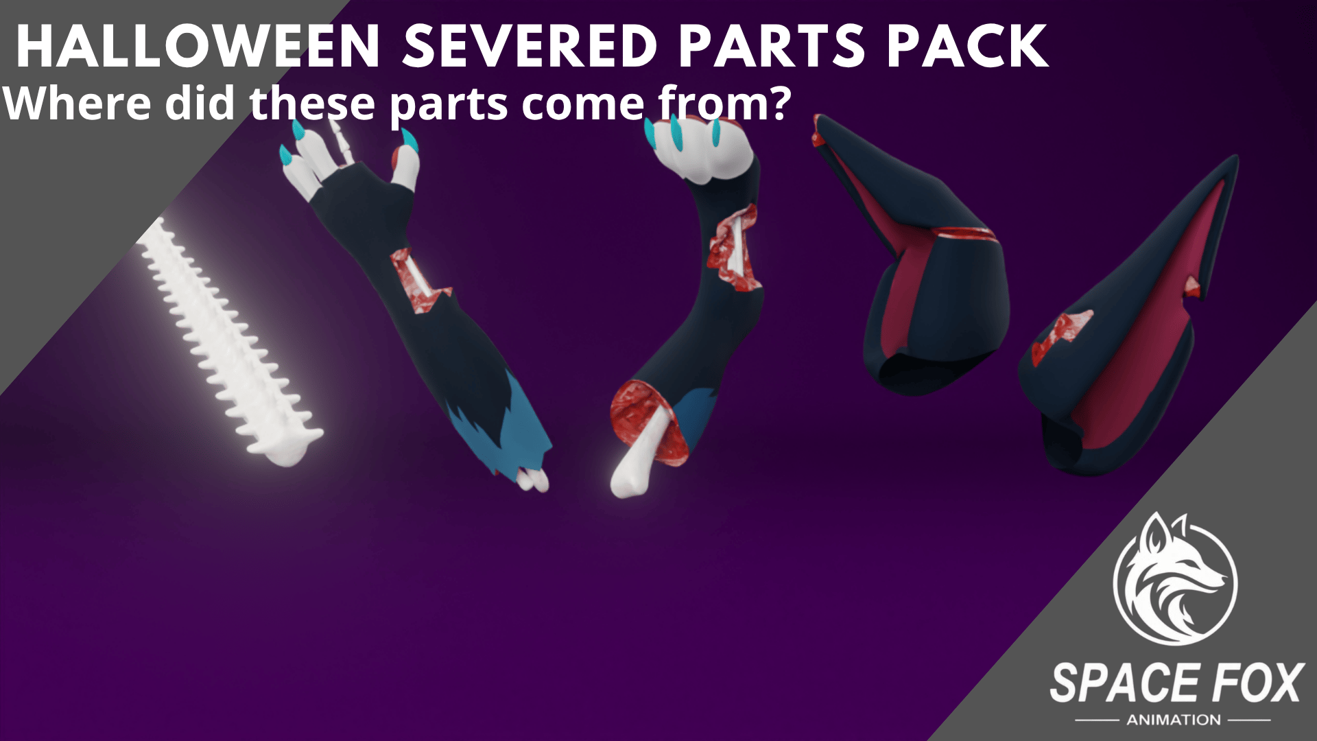 Halloween Severed Parts Pack
